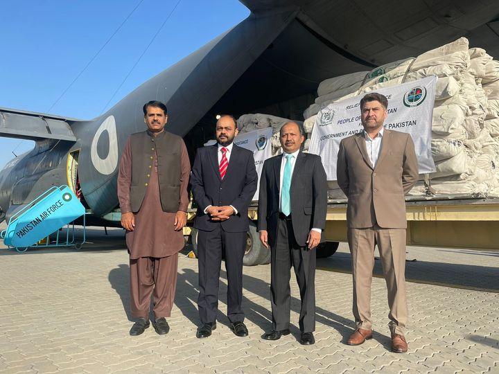 Pakistan’s relief aid for flood victims reaches Afghanistan