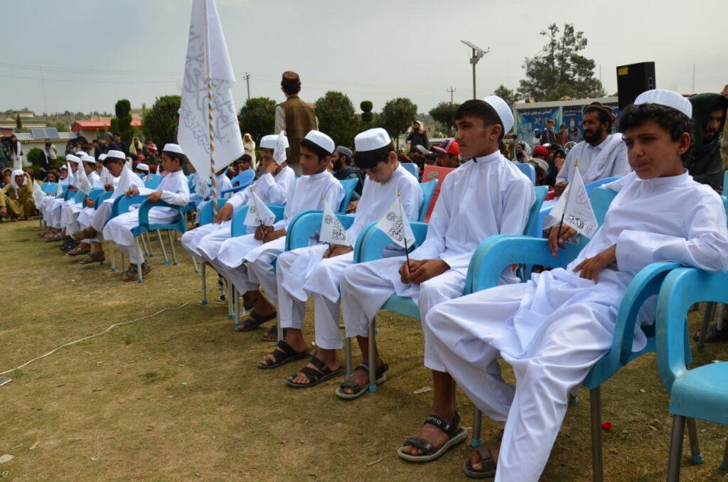 Orphaned children of conflict sides jointly celebrate Eid