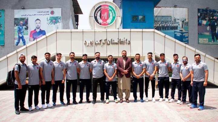 Afghanistan cricket team leaves for Zimbabwe