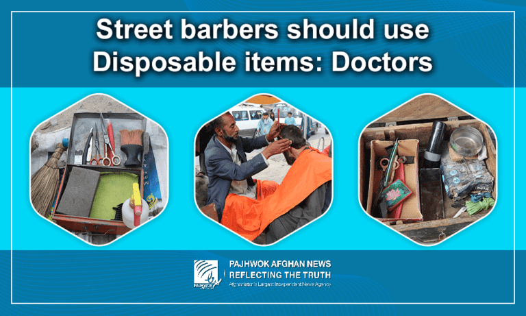 Street barbers should use disposable items: Doctors
