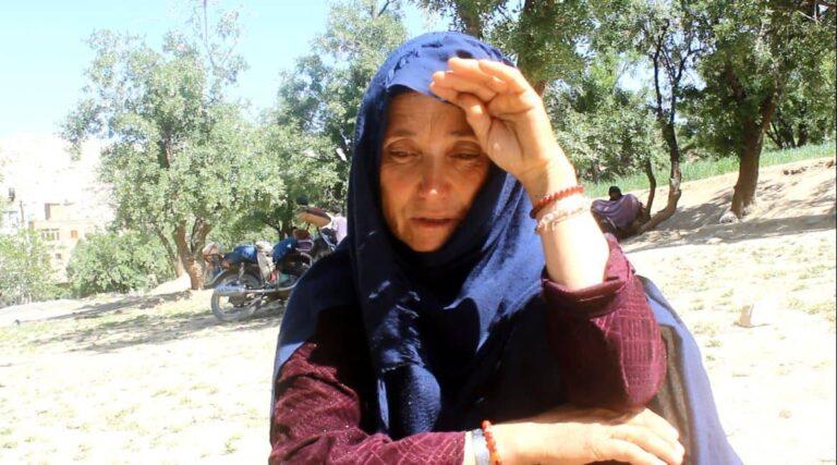 فاطمه باشندۀ دايکندى: همۀ مردان خانوادۀ ما معتاد به مواد مخدر اند
