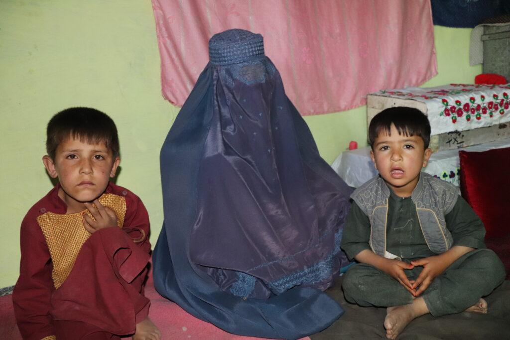 Ghazni widow falsely assures her children their father returns