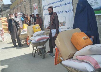 550 needy families receive food aid in Laghman
