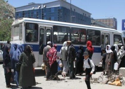 Kabul dwellers demand proper public transport system