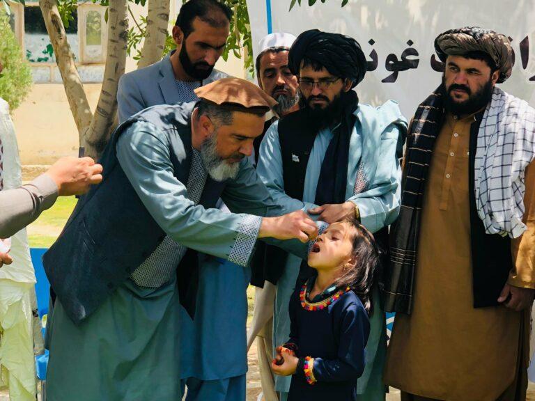 په زابل کې د پولیو واکسین درې ورځنی کمپاین پیل شو