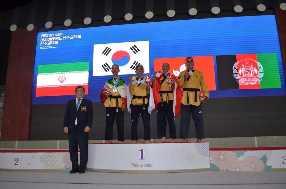 ورزشکار افغان مدال برنز رقابت‌های «پومسه» آسیا را کسب کرد