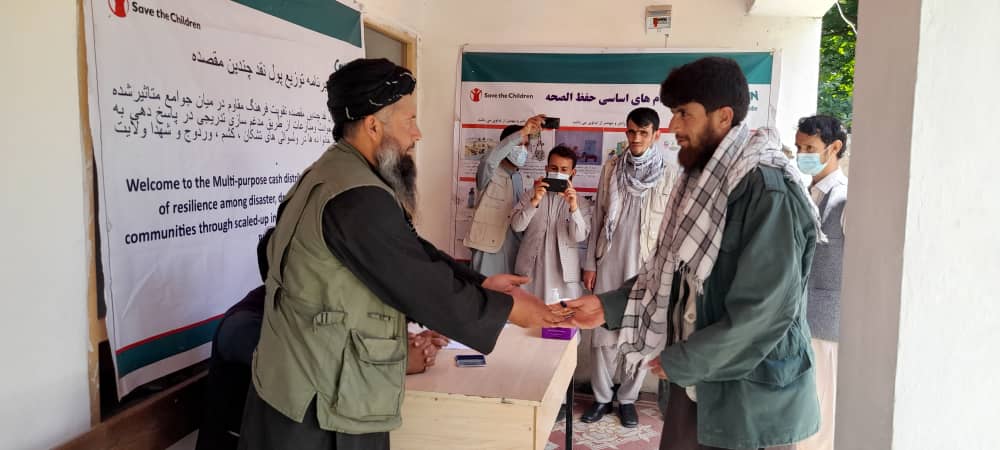 900 Badakhshan vulnerable families distributed cash assistance
