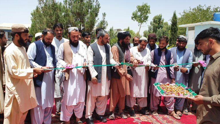 په کندهار کې د یو نیم میلیون ډالرو په ارزښت د اوبو رسولو پروژه پيل شوه