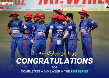 Afghanistan clinch T20 series, whitewash Zimbabwe