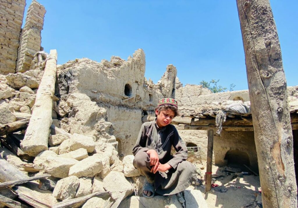 امریکا د افغانستان زلزله ځپلو سره  د ۵۵ میلیونه ډالرو مرسته کوي