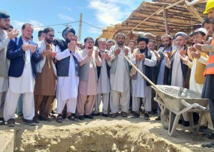 Work on projects worth 24m afs launched in Baghlan
