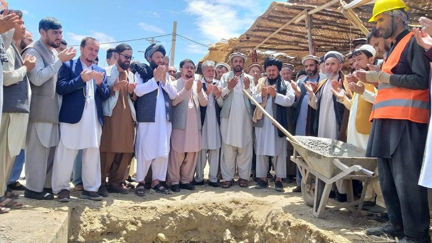 Work on projects worth 24m afs launched in Baghlan