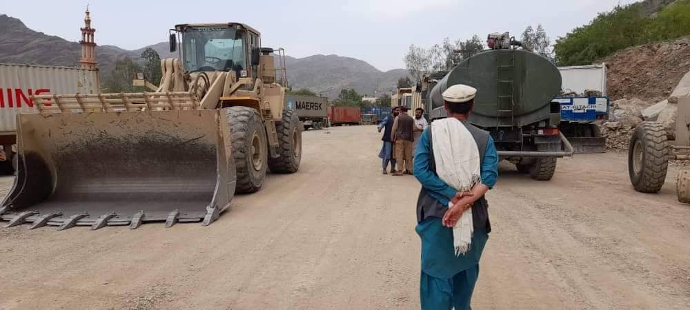 New separate road for trucks built in Torkham