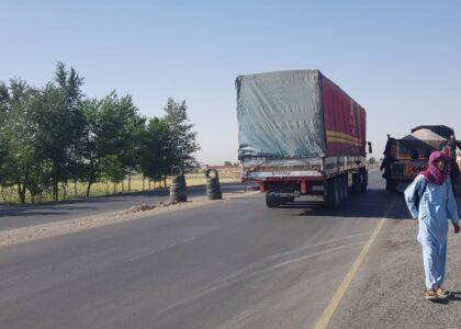 Residents: Coal-laden trucks damaging Logar-Kabul road