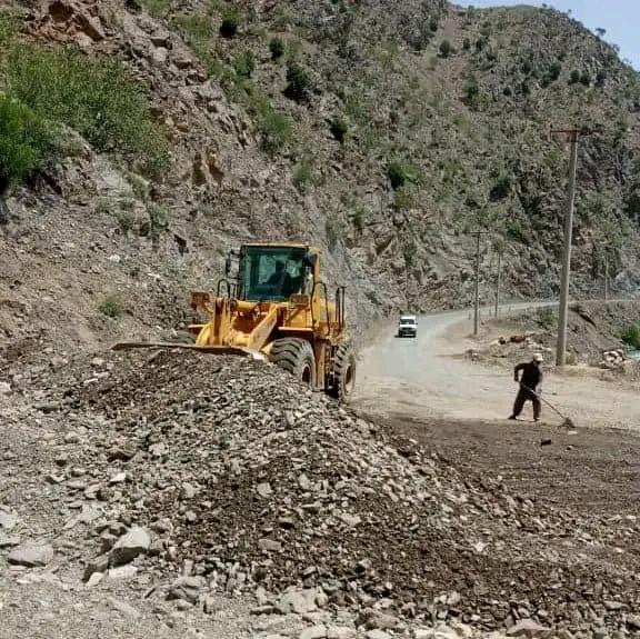 Landslide blocks key Panjsher road