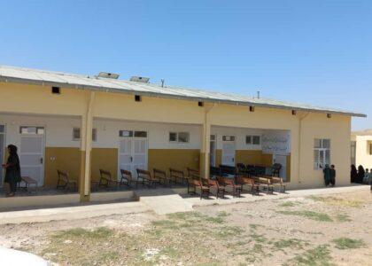 Badghis Zad Ali health centre reopened after years of closure