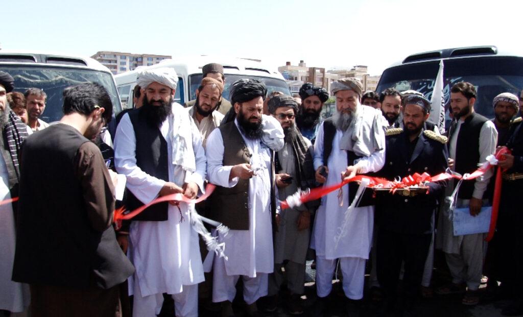 Public transport buses launched on two other routes in Kabul
