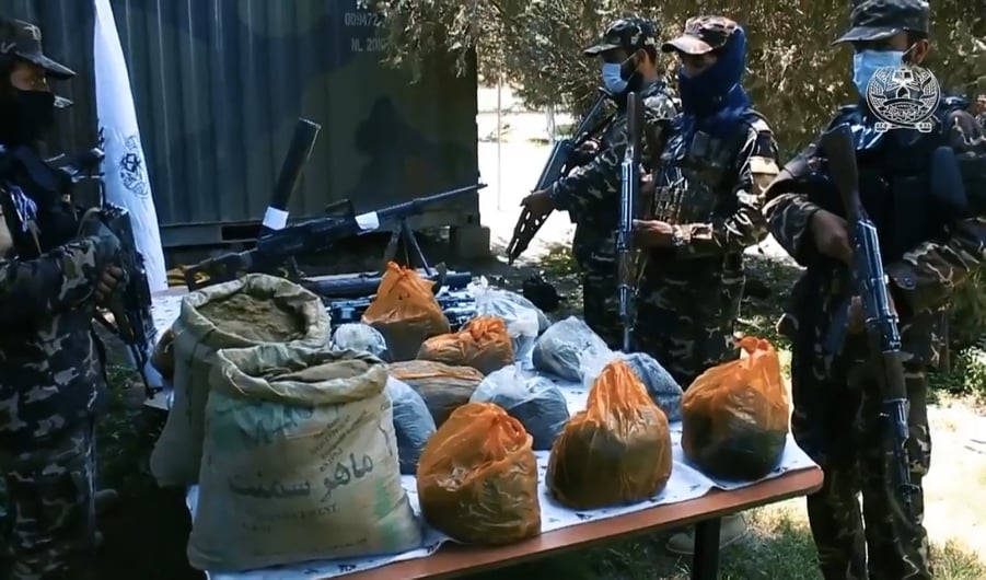 Weapons, drugs seized in Baghlan operation