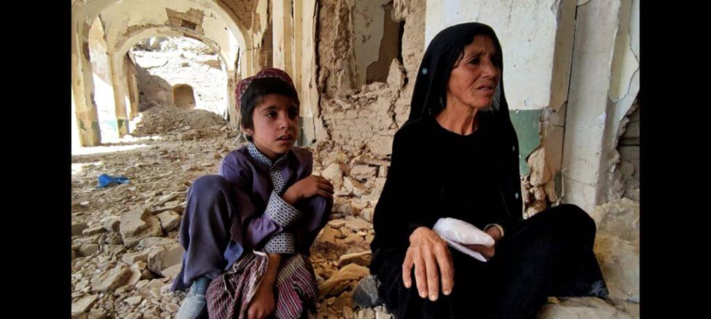We often go to bed hungry: Helmand widow
