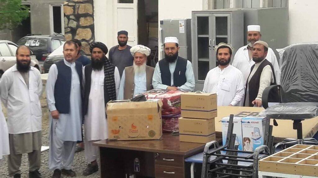 د لوګر عامې روغتیا ریاست سره د ۲۰ میلیونه افغانیو په ارزښت د روغتیايي وسایلو او درملو مرسته وشوه