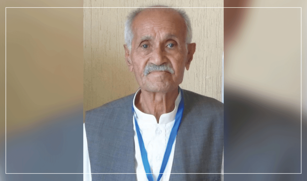 Renowned Pashto writer Wali Mohammad Khan passes away