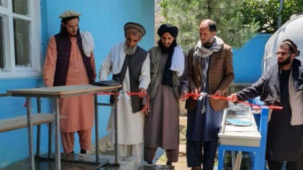 در مکاتب پنجشیر مخزن‌های آب آشامیدنی صحی نصب گردید