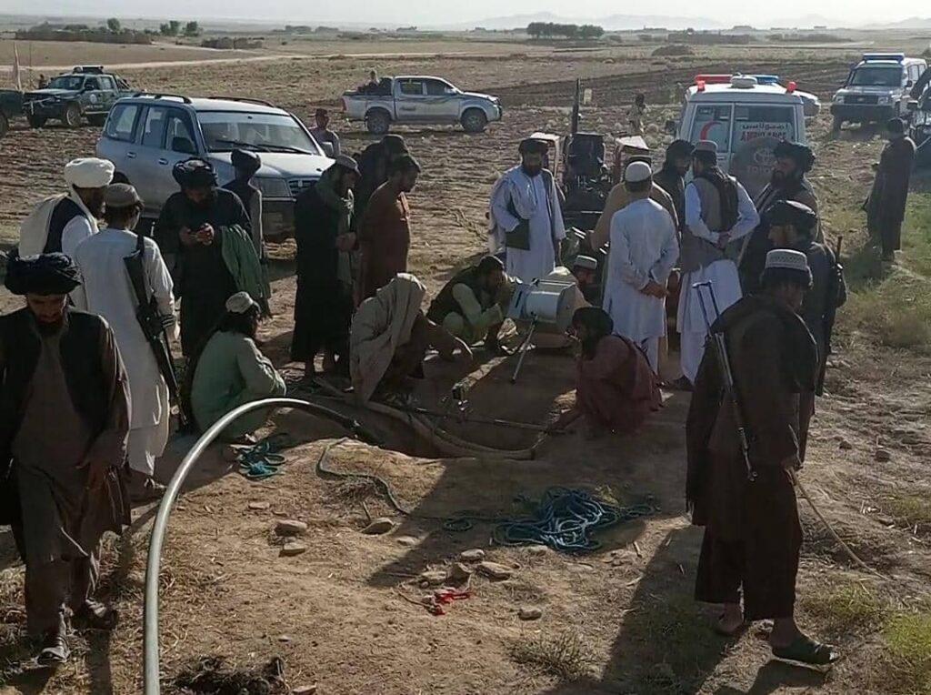 Kandahar: Pregnant woman falls into deep well