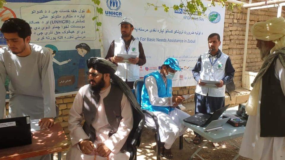 820 needy families distributed cash aid in Zabul