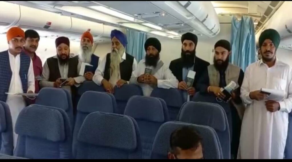55 more Afghan Sikhs, Hindus land in New Delhi