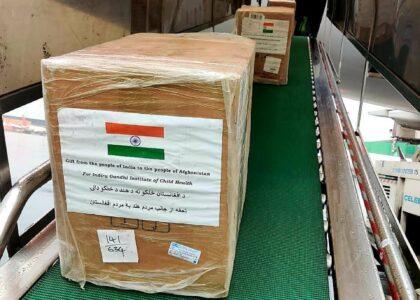 India provides 6 tons of medical assistance to Afghanistan