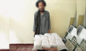 Logar man held with 10kg of heroin