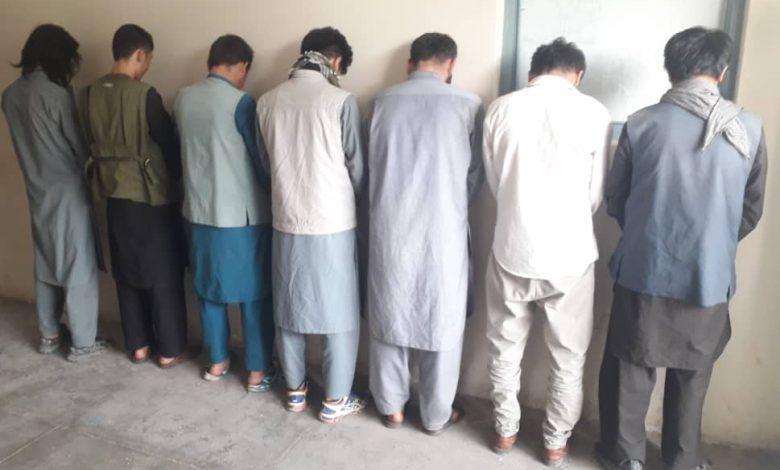 بامیان کې د دوو ښځو په ګډون ۹ کسان د بې هوشۍ درملو د لېږد په تور نیول شوي