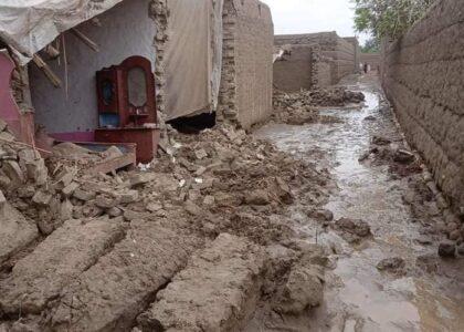1 killed, 15 missing as floods hit Wardak, Logar, Nangarhar