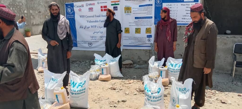 1000 poor families receive food aid in Laghman