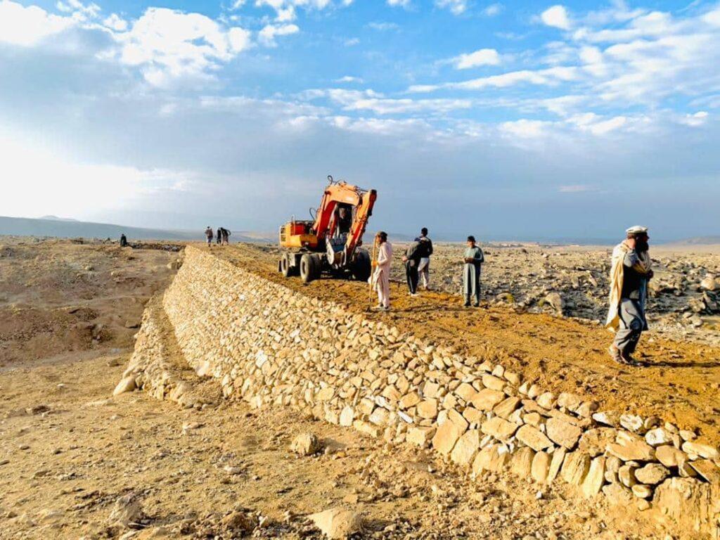 10 check dams built in Haska Mena with expatriates’ help