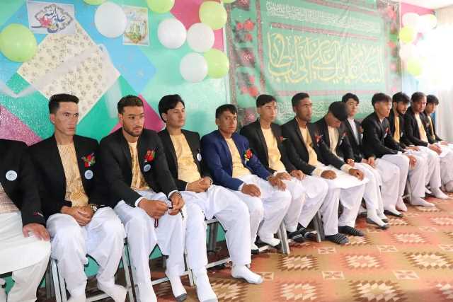 غزني کې د ۴۰ جوړو د واده ډله‌ییز مراسم ترسره شول