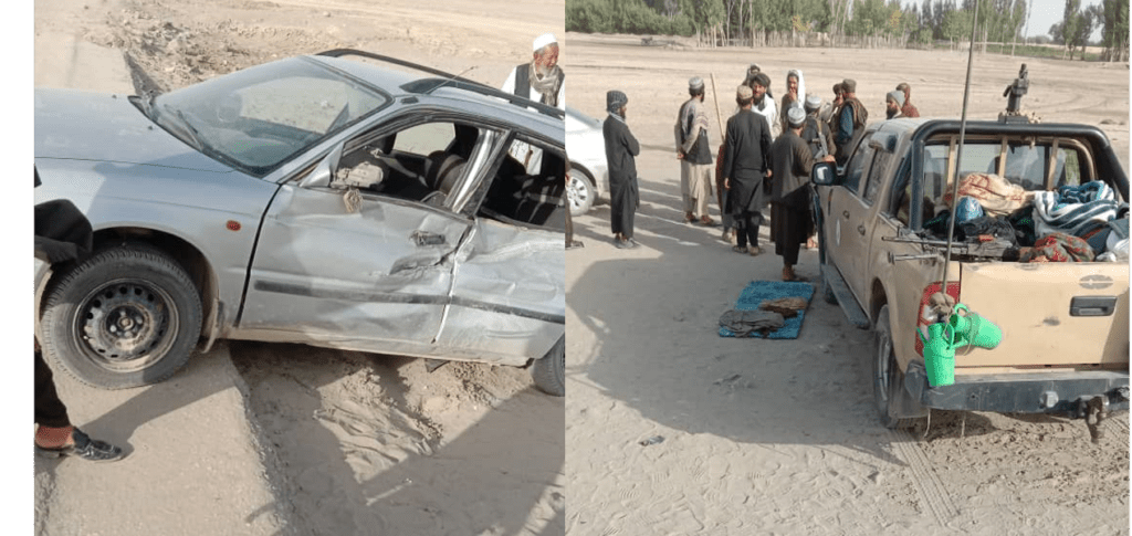 3 people critically injured in Ghazni traffic accident