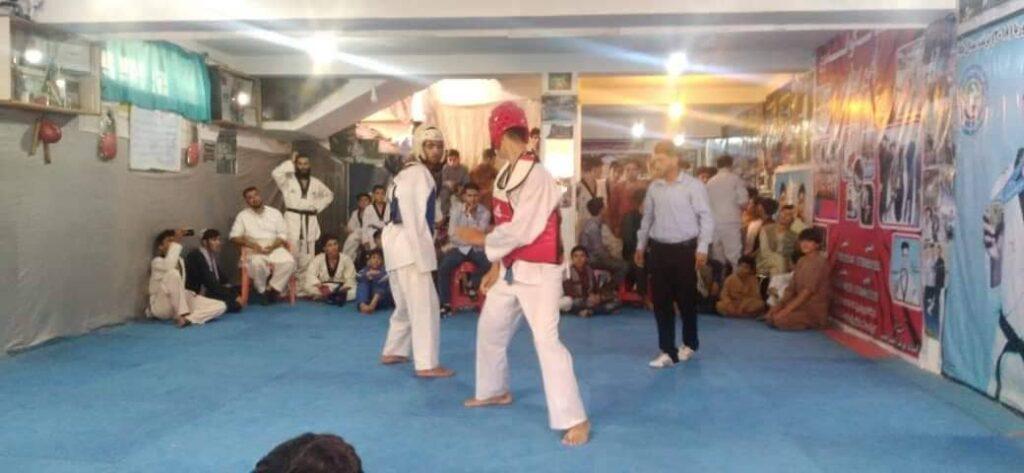 رقابت‌های تکواندو میان تیم‌های پروان و تخار در چاریکار برگزار شد