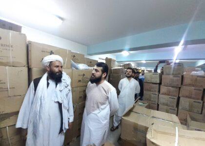 Some Uruzgan volunteer health teams provided medical equipment