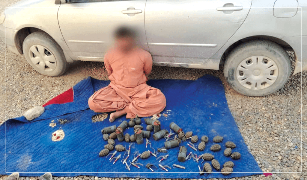 Man arrested with 35 hand grenades in Helmand