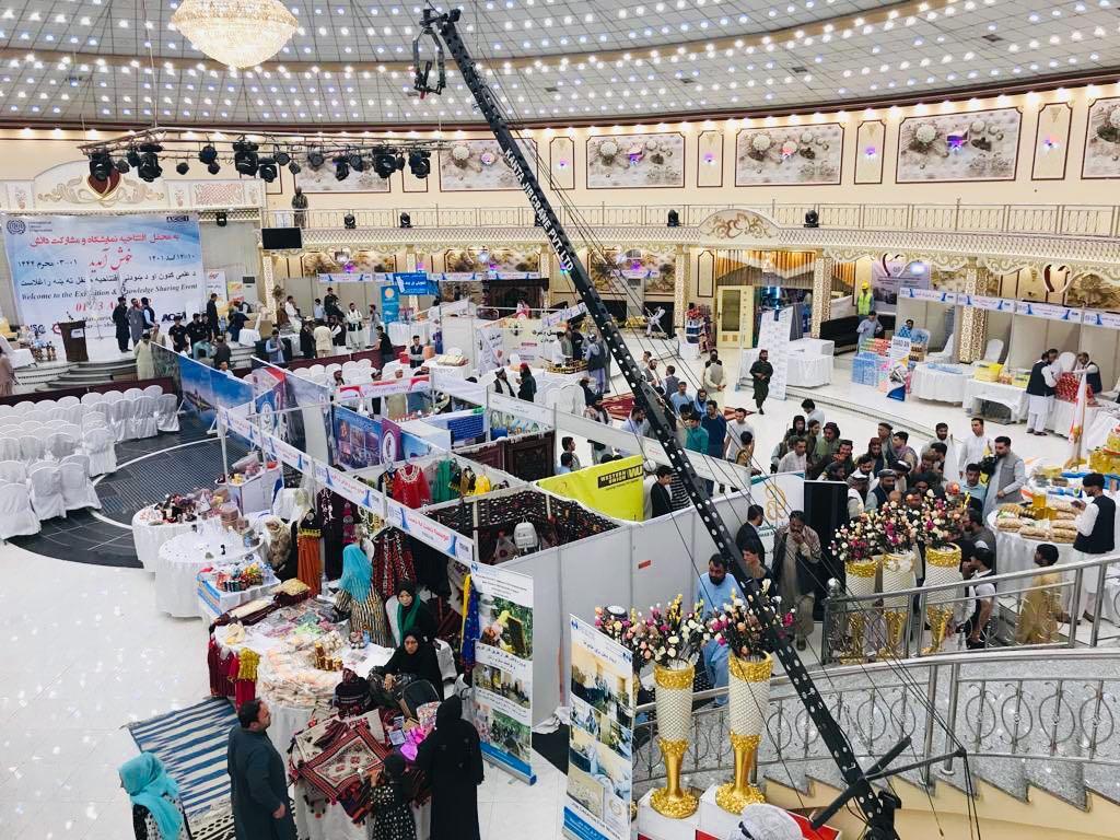 Handicrafts, local products exhibition commences in Balkh