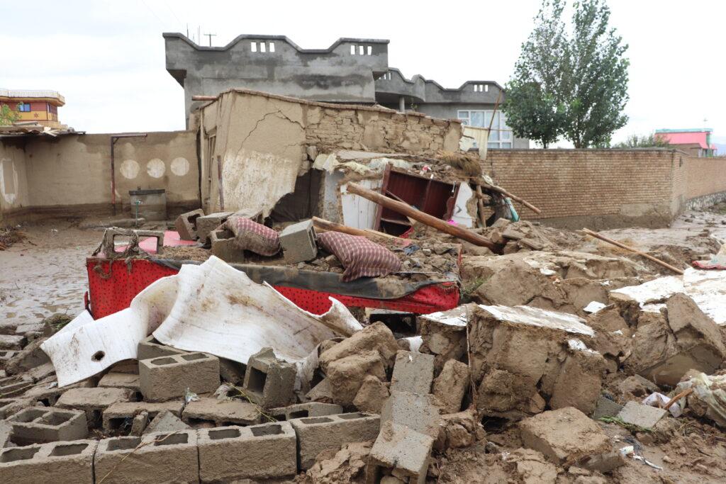 ملل متحد: طی یک هفتۀ گذشته در اثر سیلاب‌ها در افغانستان ۱۸۵ تن کشته و زخمی شده‌اند