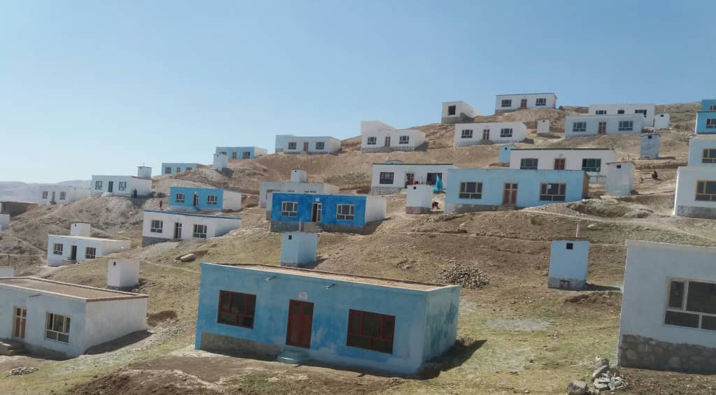 به ۱۸۰ خانواده متضرر حوادث طبیعی در بدخشان سرپناه اعمار گردید