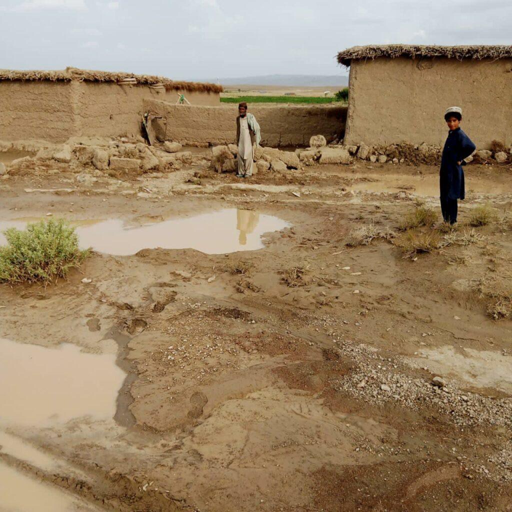 زابل کې سېلابونو کورونو او ځمکو ته زیانونه اړولي