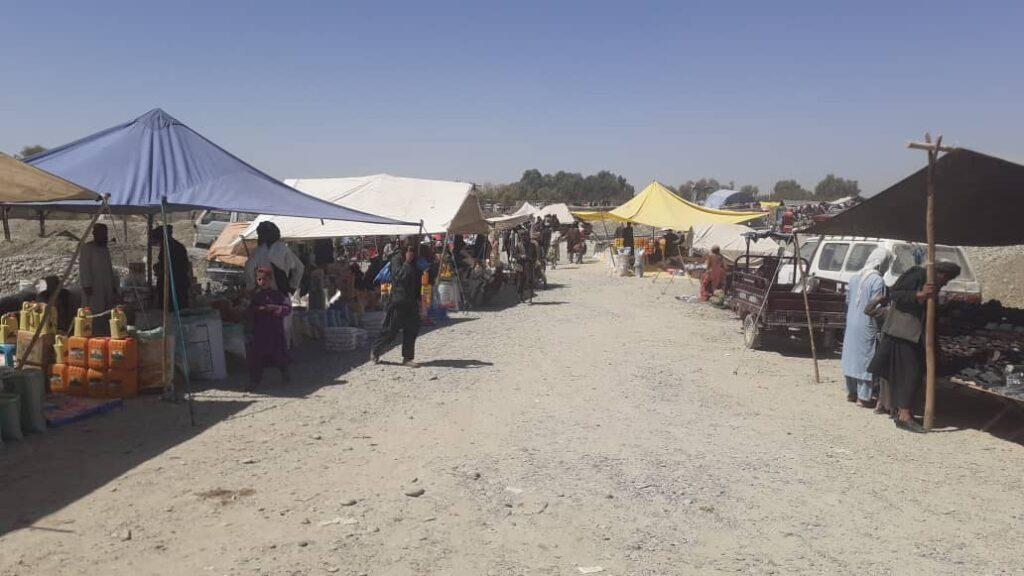 Helmand residents welcome bazaars on the move