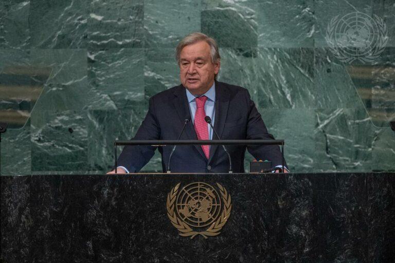 د ملګرو ملتونو سرمنشي د افغانستان اقتصادي او بشري حقونو وضعیت خواشینوونکی وباله