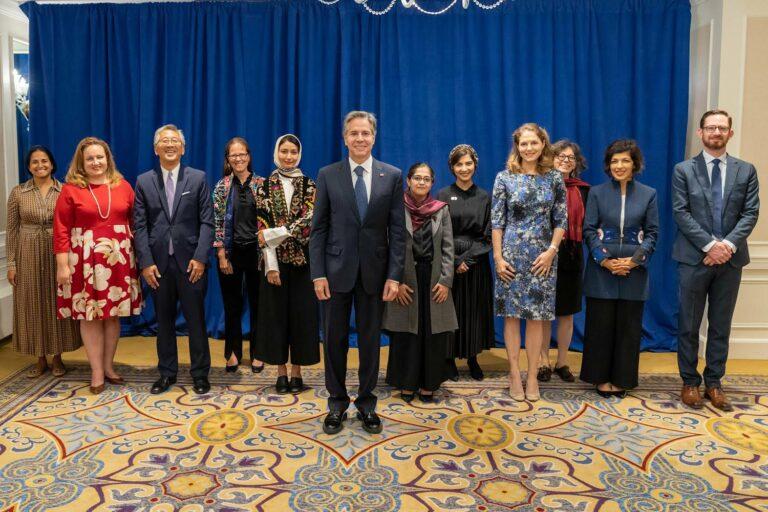 Blinken launches alliance to support Afghan women