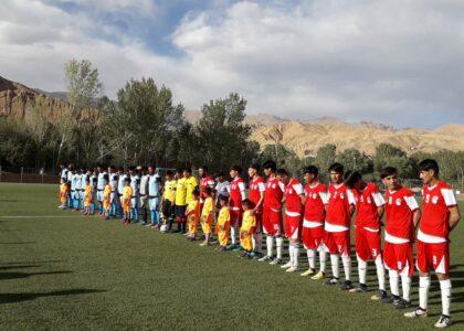مسابقات ليک برتر فوتبال در باميان آغاز شد