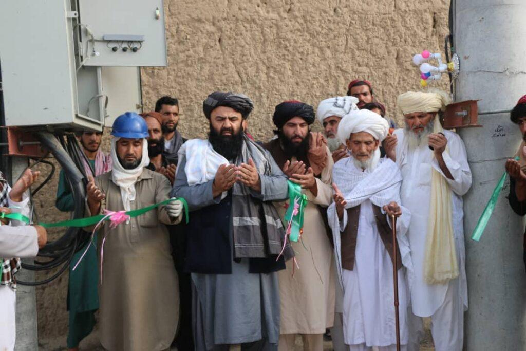 340 families provided electricity in Logar’s Pashtonabad