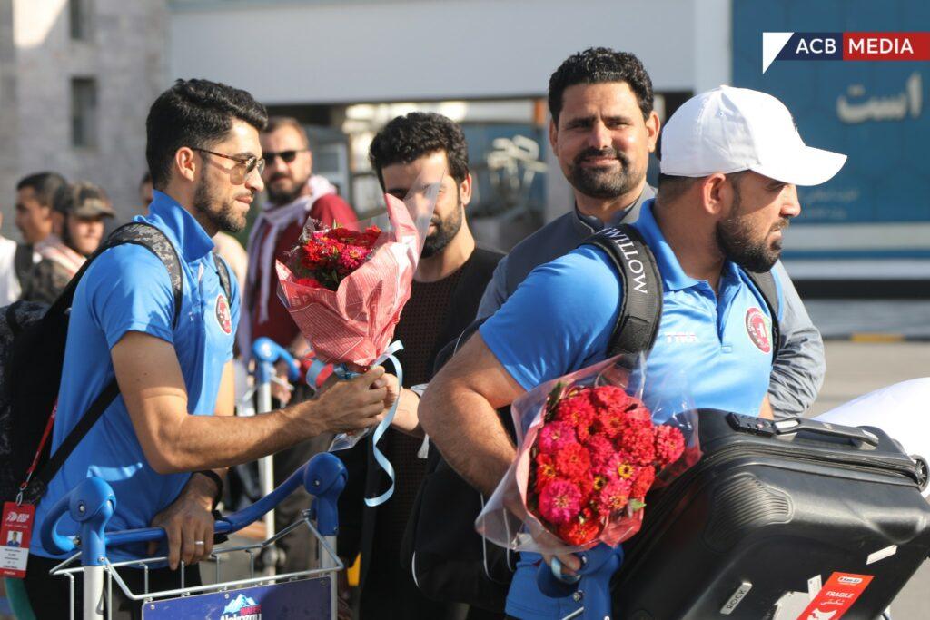 Ousted from Asia Cup, Afghan squad returns from UAE